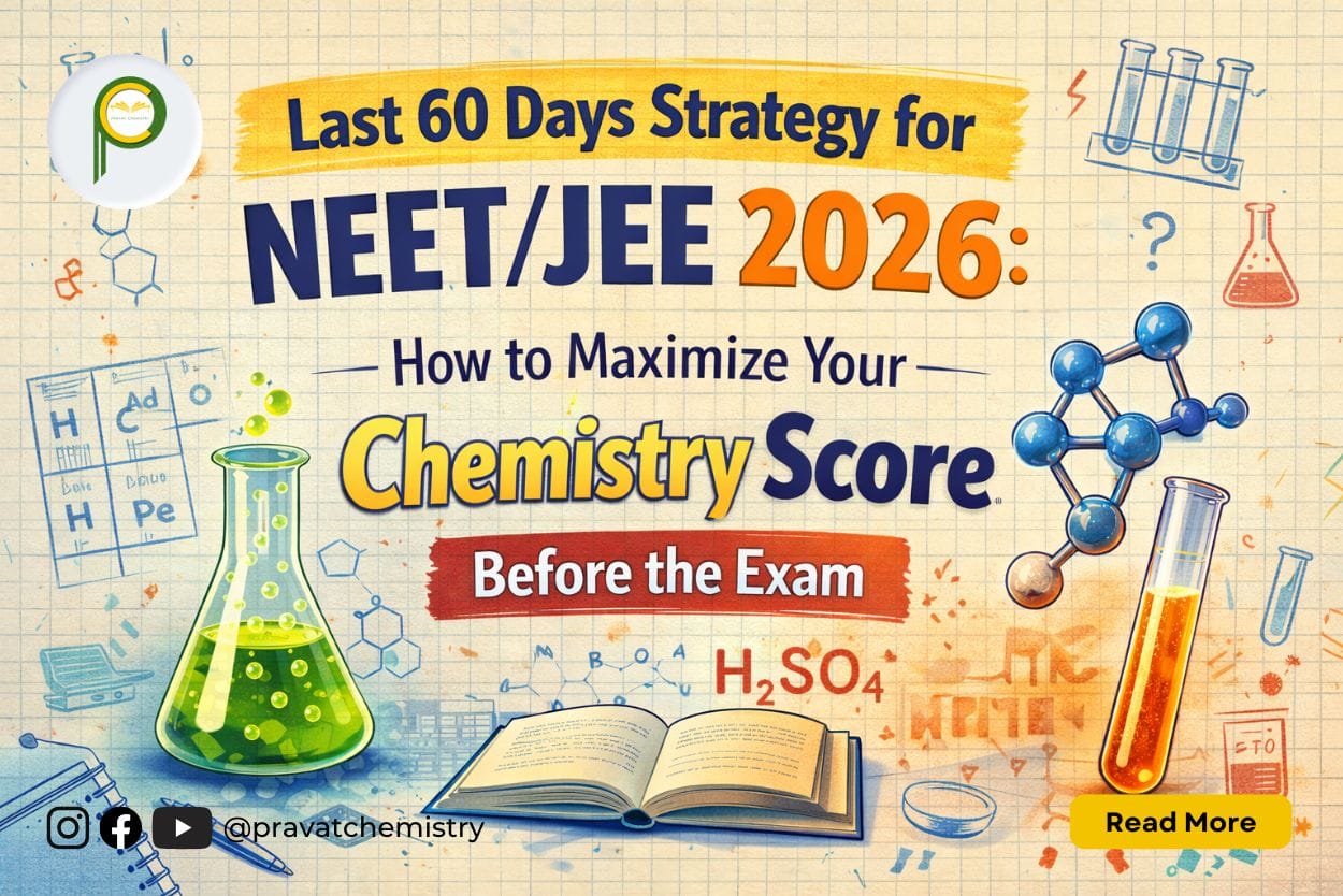 Last 60 Days Chemistry Strategy for NEET/JEE 2026 | Score Maximization Guide